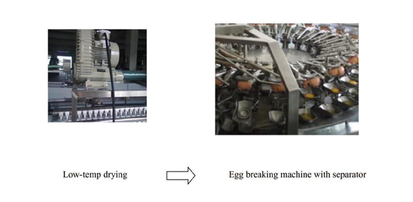  Egg Deshelling machine